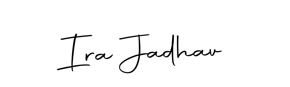 Also we have Ira Jadhav name is the best signature style. Create professional handwritten signature collection using Autography-DOLnW autograph style. Ira Jadhav signature style 10 images and pictures png