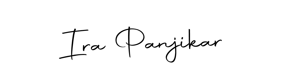 You should practise on your own different ways (Autography-DOLnW) to write your name (Ira Panjikar) in signature. don't let someone else do it for you. Ira Panjikar signature style 10 images and pictures png