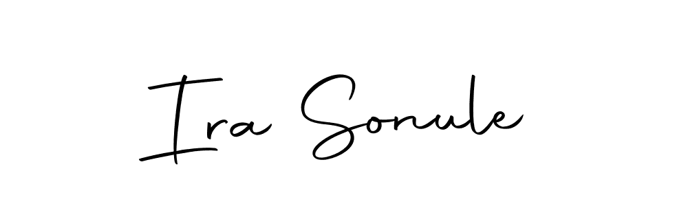 if you are searching for the best signature style for your name Ira Sonule. so please give up your signature search. here we have designed multiple signature styles  using Autography-DOLnW. Ira Sonule signature style 10 images and pictures png