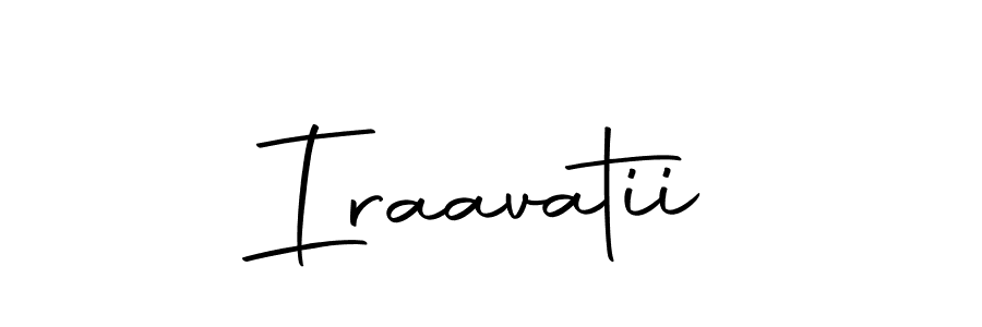 Use a signature maker to create a handwritten signature online. With this signature software, you can design (Autography-DOLnW) your own signature for name Iraavatii. Iraavatii signature style 10 images and pictures png