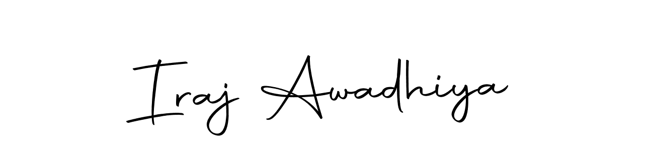 Make a short Iraj Awadhiya signature style. Manage your documents anywhere anytime using Autography-DOLnW. Create and add eSignatures, submit forms, share and send files easily. Iraj Awadhiya signature style 10 images and pictures png