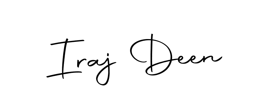 Here are the top 10 professional signature styles for the name Iraj Deen. These are the best autograph styles you can use for your name. Iraj Deen signature style 10 images and pictures png