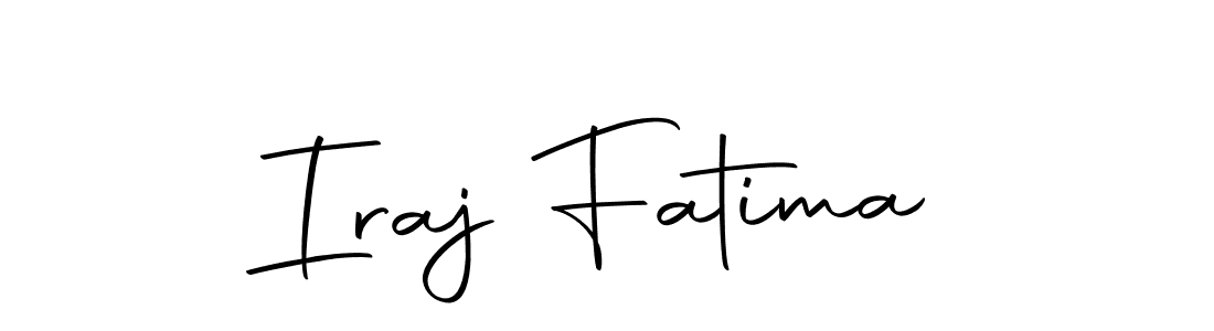 How to make Iraj Fatima signature? Autography-DOLnW is a professional autograph style. Create handwritten signature for Iraj Fatima name. Iraj Fatima signature style 10 images and pictures png