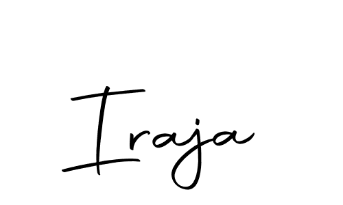 How to make Iraja signature? Autography-DOLnW is a professional autograph style. Create handwritten signature for Iraja name. Iraja signature style 10 images and pictures png