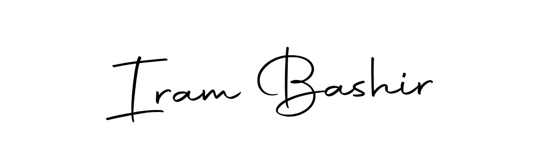 The best way (Autography-DOLnW) to make a short signature is to pick only two or three words in your name. The name Iram Bashir include a total of six letters. For converting this name. Iram Bashir signature style 10 images and pictures png