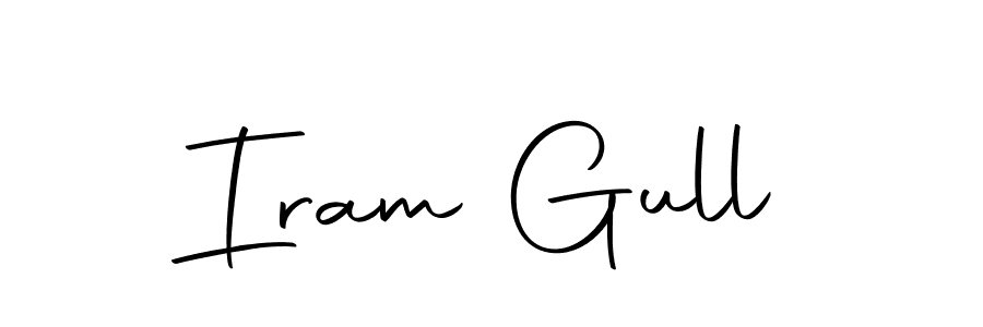 This is the best signature style for the Iram Gull name. Also you like these signature font (Autography-DOLnW). Mix name signature. Iram Gull signature style 10 images and pictures png