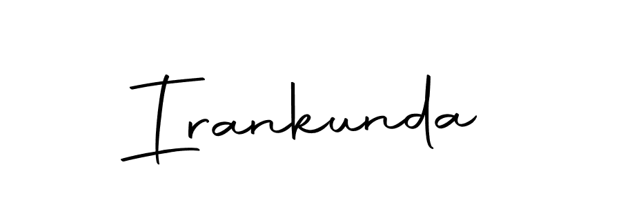 Create a beautiful signature design for name Irankunda. With this signature (Autography-DOLnW) fonts, you can make a handwritten signature for free. Irankunda signature style 10 images and pictures png
