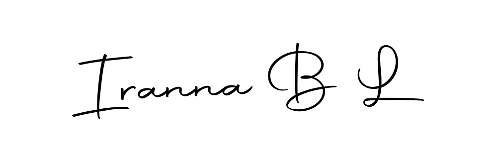You can use this online signature creator to create a handwritten signature for the name Iranna B L. This is the best online autograph maker. Iranna B L signature style 10 images and pictures png