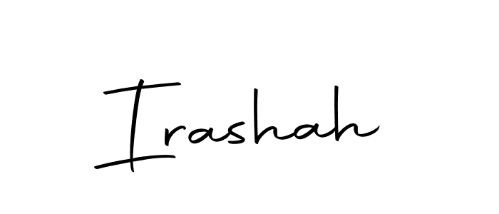 How to Draw Irashah signature style? Autography-DOLnW is a latest design signature styles for name Irashah. Irashah signature style 10 images and pictures png