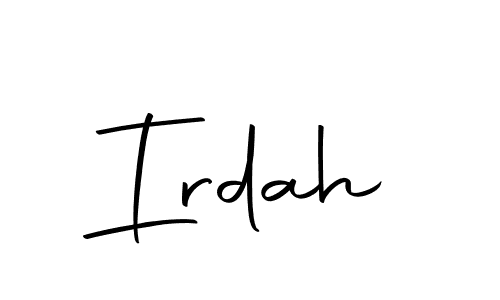 It looks lik you need a new signature style for name Irdah. Design unique handwritten (Autography-DOLnW) signature with our free signature maker in just a few clicks. Irdah signature style 10 images and pictures png