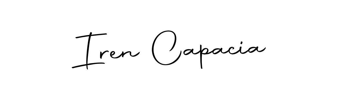 Iren Capacia stylish signature style. Best Handwritten Sign (Autography-DOLnW) for my name. Handwritten Signature Collection Ideas for my name Iren Capacia. Iren Capacia signature style 10 images and pictures png