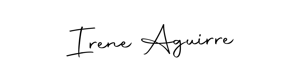 Make a short Irene Aguirre signature style. Manage your documents anywhere anytime using Autography-DOLnW. Create and add eSignatures, submit forms, share and send files easily. Irene Aguirre signature style 10 images and pictures png