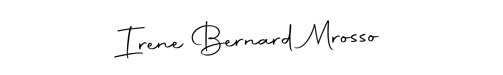 Also You can easily find your signature by using the search form. We will create Irene Bernard Mrosso name handwritten signature images for you free of cost using Autography-DOLnW sign style. Irene Bernard Mrosso signature style 10 images and pictures png