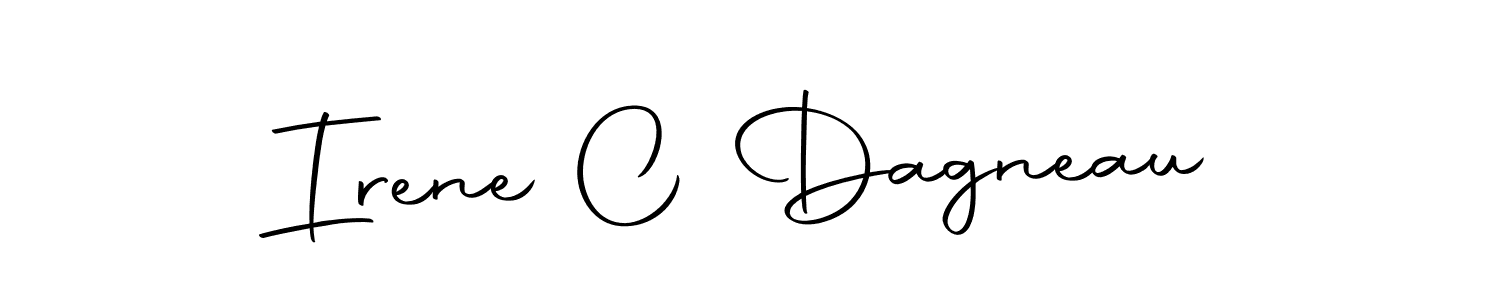 if you are searching for the best signature style for your name Irene C Dagneau. so please give up your signature search. here we have designed multiple signature styles  using Autography-DOLnW. Irene C Dagneau signature style 10 images and pictures png