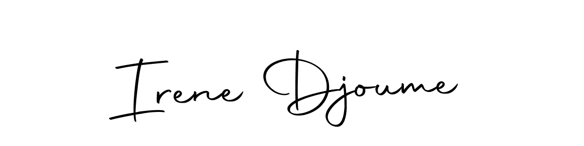 Make a beautiful signature design for name Irene Djoume. With this signature (Autography-DOLnW) style, you can create a handwritten signature for free. Irene Djoume signature style 10 images and pictures png