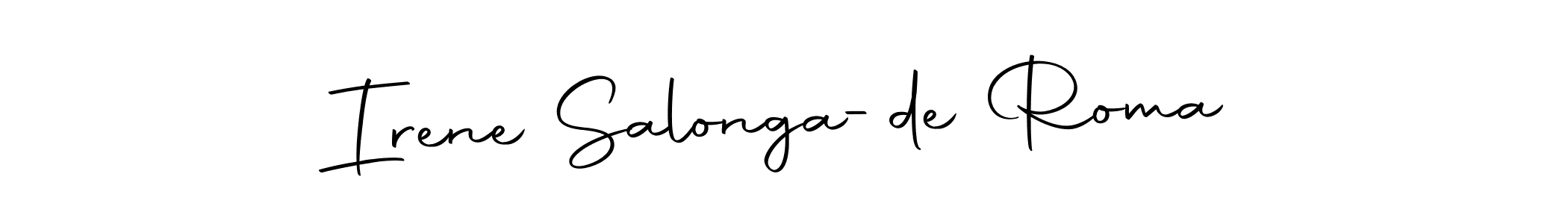 Best and Professional Signature Style for Irene Salonga-de Roma. Autography-DOLnW Best Signature Style Collection. Irene Salonga-de Roma signature style 10 images and pictures png