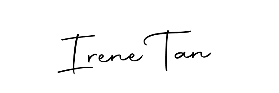 Design your own signature with our free online signature maker. With this signature software, you can create a handwritten (Autography-DOLnW) signature for name Irene Tan. Irene Tan signature style 10 images and pictures png