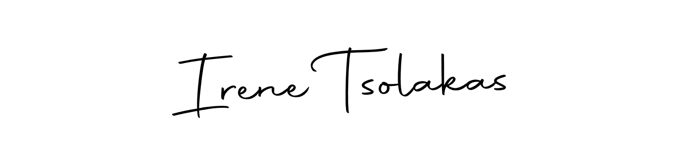Use a signature maker to create a handwritten signature online. With this signature software, you can design (Autography-DOLnW) your own signature for name Irene Tsolakas. Irene Tsolakas signature style 10 images and pictures png