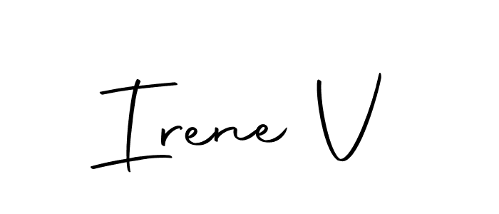 if you are searching for the best signature style for your name Irene V. so please give up your signature search. here we have designed multiple signature styles  using Autography-DOLnW. Irene V signature style 10 images and pictures png