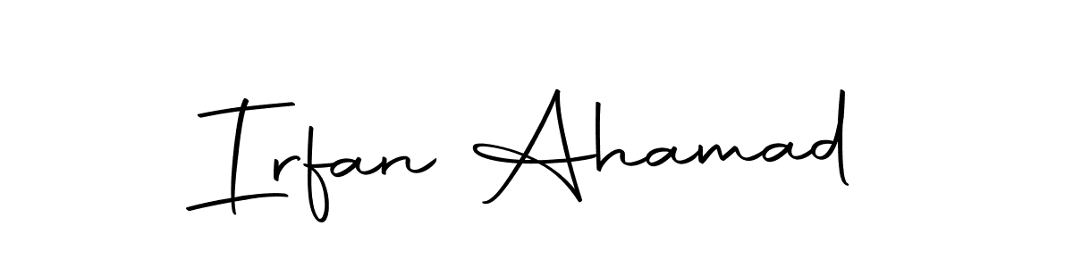 Autography-DOLnW is a professional signature style that is perfect for those who want to add a touch of class to their signature. It is also a great choice for those who want to make their signature more unique. Get Irfan Ahamad name to fancy signature for free. Irfan Ahamad signature style 10 images and pictures png