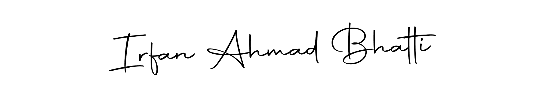 The best way (Autography-DOLnW) to make a short signature is to pick only two or three words in your name. The name Irfan Ahmad Bhatti include a total of six letters. For converting this name. Irfan Ahmad Bhatti signature style 10 images and pictures png