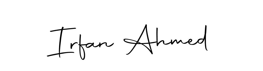 Autography-DOLnW is a professional signature style that is perfect for those who want to add a touch of class to their signature. It is also a great choice for those who want to make their signature more unique. Get Irfan Ahmed name to fancy signature for free. Irfan Ahmed signature style 10 images and pictures png