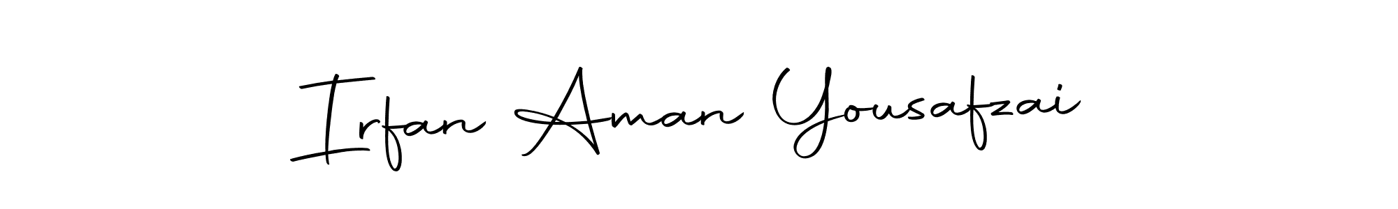 Make a beautiful signature design for name Irfan Aman Yousafzai. With this signature (Autography-DOLnW) style, you can create a handwritten signature for free. Irfan Aman Yousafzai signature style 10 images and pictures png