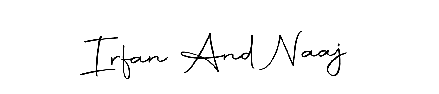 You can use this online signature creator to create a handwritten signature for the name Irfan And Naaj. This is the best online autograph maker. Irfan And Naaj signature style 10 images and pictures png