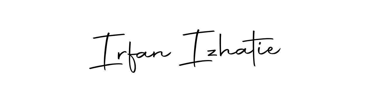 Here are the top 10 professional signature styles for the name Irfan Izhatie. These are the best autograph styles you can use for your name. Irfan Izhatie signature style 10 images and pictures png