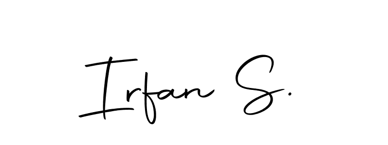 Also we have Irfan S. name is the best signature style. Create professional handwritten signature collection using Autography-DOLnW autograph style. Irfan S. signature style 10 images and pictures png