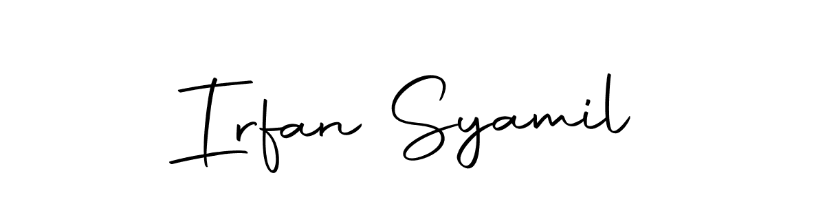Autography-DOLnW is a professional signature style that is perfect for those who want to add a touch of class to their signature. It is also a great choice for those who want to make their signature more unique. Get Irfan Syamil name to fancy signature for free. Irfan Syamil signature style 10 images and pictures png