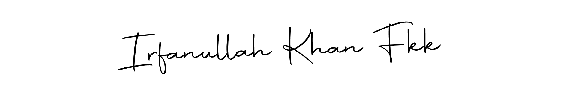 Make a beautiful signature design for name Irfanullah Khan Fkk. Use this online signature maker to create a handwritten signature for free. Irfanullah Khan Fkk signature style 10 images and pictures png