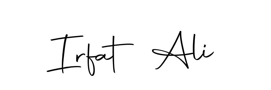 Also You can easily find your signature by using the search form. We will create Irfat Ali name handwritten signature images for you free of cost using Autography-DOLnW sign style. Irfat Ali signature style 10 images and pictures png