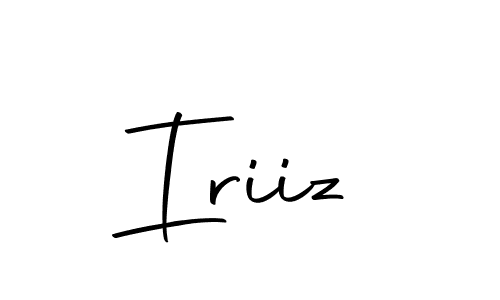 Iriiz stylish signature style. Best Handwritten Sign (Autography-DOLnW) for my name. Handwritten Signature Collection Ideas for my name Iriiz. Iriiz signature style 10 images and pictures png