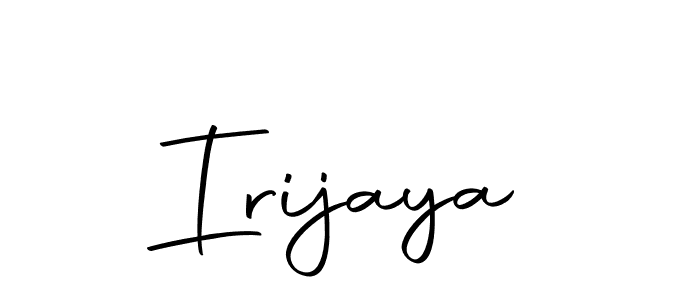 Make a beautiful signature design for name Irijaya. Use this online signature maker to create a handwritten signature for free. Irijaya signature style 10 images and pictures png
