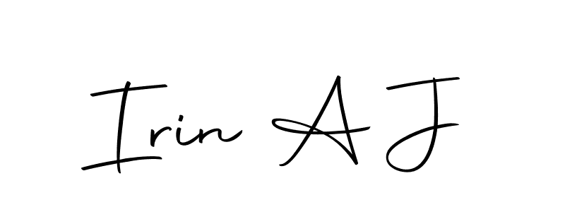 Once you've used our free online signature maker to create your best signature Autography-DOLnW style, it's time to enjoy all of the benefits that Irin A J name signing documents. Irin A J signature style 10 images and pictures png