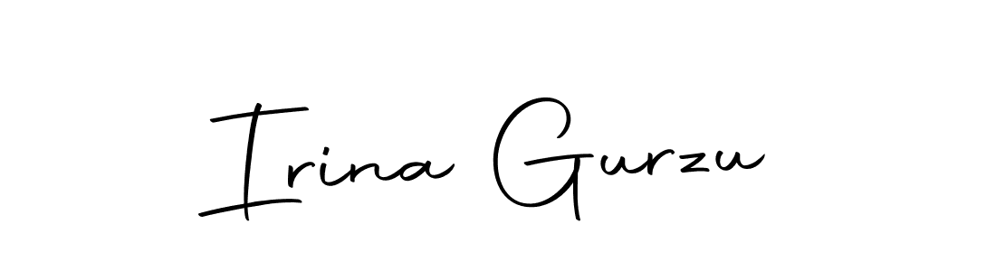 Make a beautiful signature design for name Irina Gurzu. Use this online signature maker to create a handwritten signature for free. Irina Gurzu signature style 10 images and pictures png