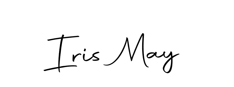 Create a beautiful signature design for name Iris May. With this signature (Autography-DOLnW) fonts, you can make a handwritten signature for free. Iris May signature style 10 images and pictures png