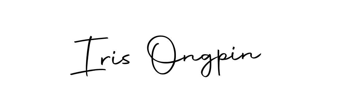 The best way (Autography-DOLnW) to make a short signature is to pick only two or three words in your name. The name Iris Ongpin include a total of six letters. For converting this name. Iris Ongpin signature style 10 images and pictures png