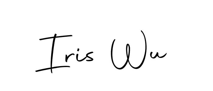 How to make Iris Wu name signature. Use Autography-DOLnW style for creating short signs online. This is the latest handwritten sign. Iris Wu signature style 10 images and pictures png