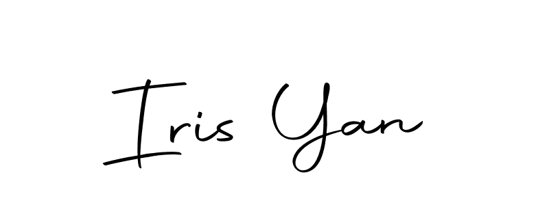 Use a signature maker to create a handwritten signature online. With this signature software, you can design (Autography-DOLnW) your own signature for name Iris Yan. Iris Yan signature style 10 images and pictures png