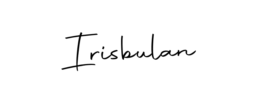 The best way (Autography-DOLnW) to make a short signature is to pick only two or three words in your name. The name Irisbulan include a total of six letters. For converting this name. Irisbulan signature style 10 images and pictures png