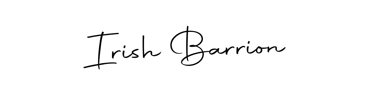 It looks lik you need a new signature style for name Irish Barrion. Design unique handwritten (Autography-DOLnW) signature with our free signature maker in just a few clicks. Irish Barrion signature style 10 images and pictures png
