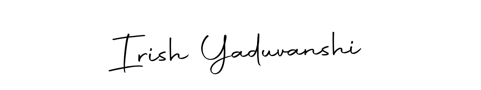 Once you've used our free online signature maker to create your best signature Autography-DOLnW style, it's time to enjoy all of the benefits that Irish Yaduvanshi name signing documents. Irish Yaduvanshi signature style 10 images and pictures png