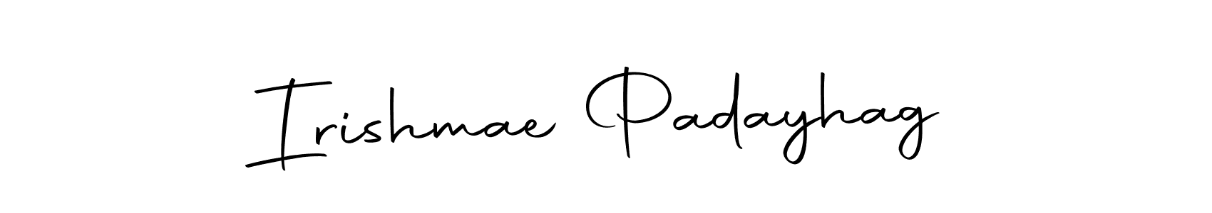 How to make Irishmae Padayhag name signature. Use Autography-DOLnW style for creating short signs online. This is the latest handwritten sign. Irishmae Padayhag signature style 10 images and pictures png