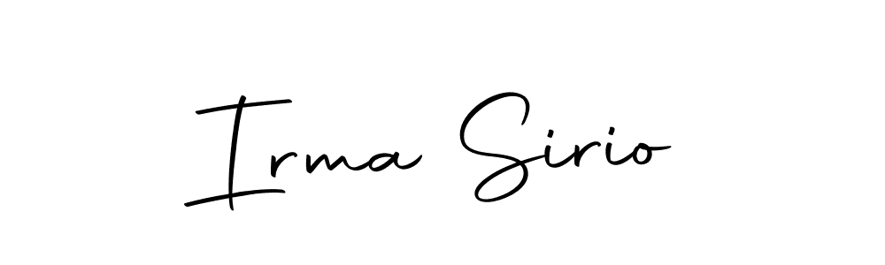 Here are the top 10 professional signature styles for the name Irma Sirio. These are the best autograph styles you can use for your name. Irma Sirio signature style 10 images and pictures png