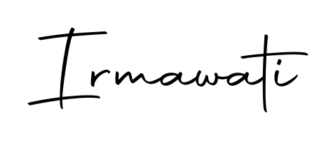 Discover the perfect balance of readability and style for Irmawati with Autography-DOLnW font. Create your dream signature today. Irmawati signature style 10 images and pictures png