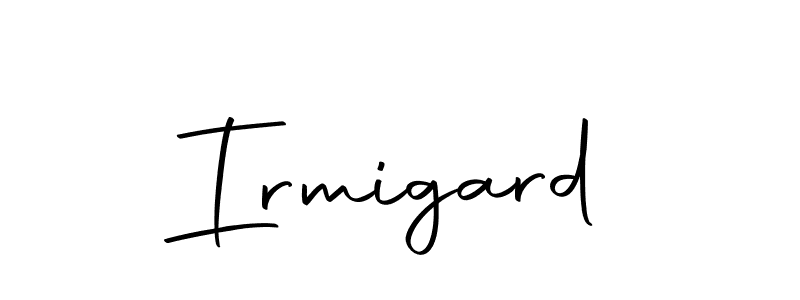 The best way (Autography-DOLnW) to make a short signature is to pick only two or three words in your name. The name Irmigard include a total of six letters. For converting this name. Irmigard signature style 10 images and pictures png