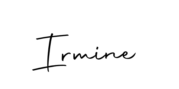 It looks lik you need a new signature style for name Irmine. Design unique handwritten (Autography-DOLnW) signature with our free signature maker in just a few clicks. Irmine signature style 10 images and pictures png