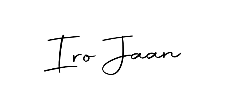 How to make Iro Jaan name signature. Use Autography-DOLnW style for creating short signs online. This is the latest handwritten sign. Iro Jaan signature style 10 images and pictures png